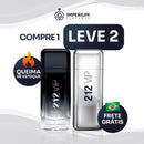 Kit 2 Perfumes Masculinos Importados (100ml cada) - 212 VIP men e 212 VIP Black [ PROMOÇÃO POR TEMPO LIMITADO]