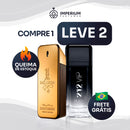Combo 2 Perfumes Masculinos Importados (100ml) - 1 million, 212 vip [QUEIMA DE ESTOQUE]